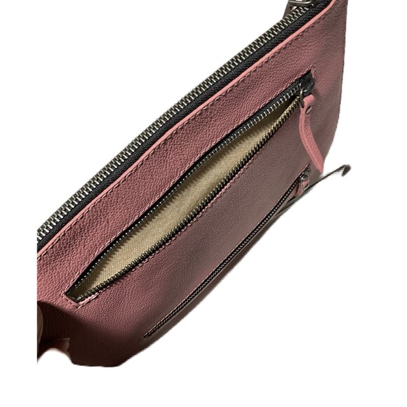 Etienne Aigner-large Stella Clutch “Dust Rose” Color (Size 11” x 8”) - Picture 4 of 5